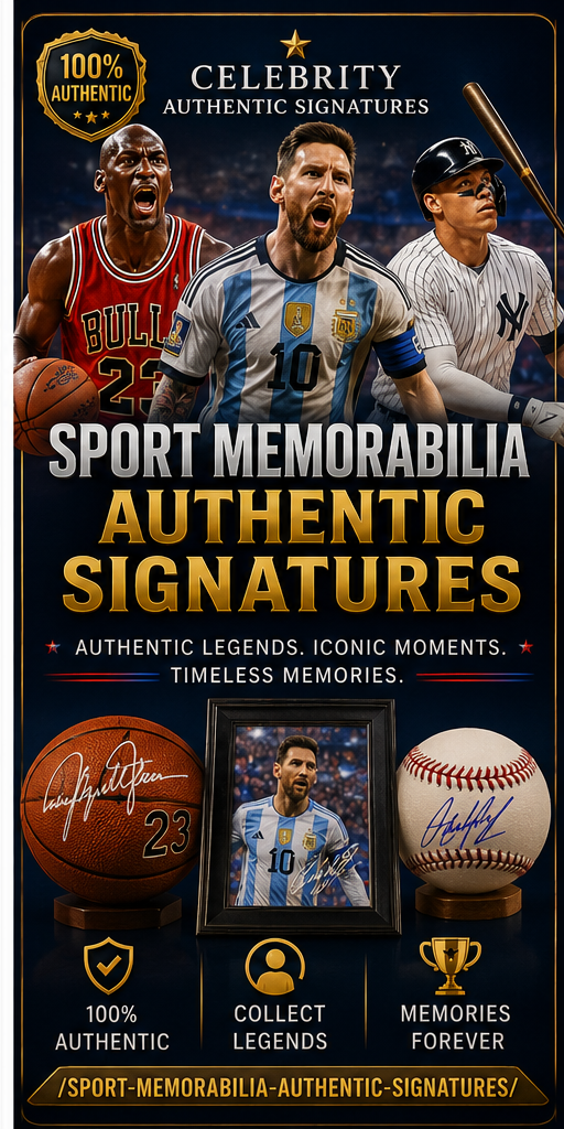 Sport Memorabilia Authentic Signatures